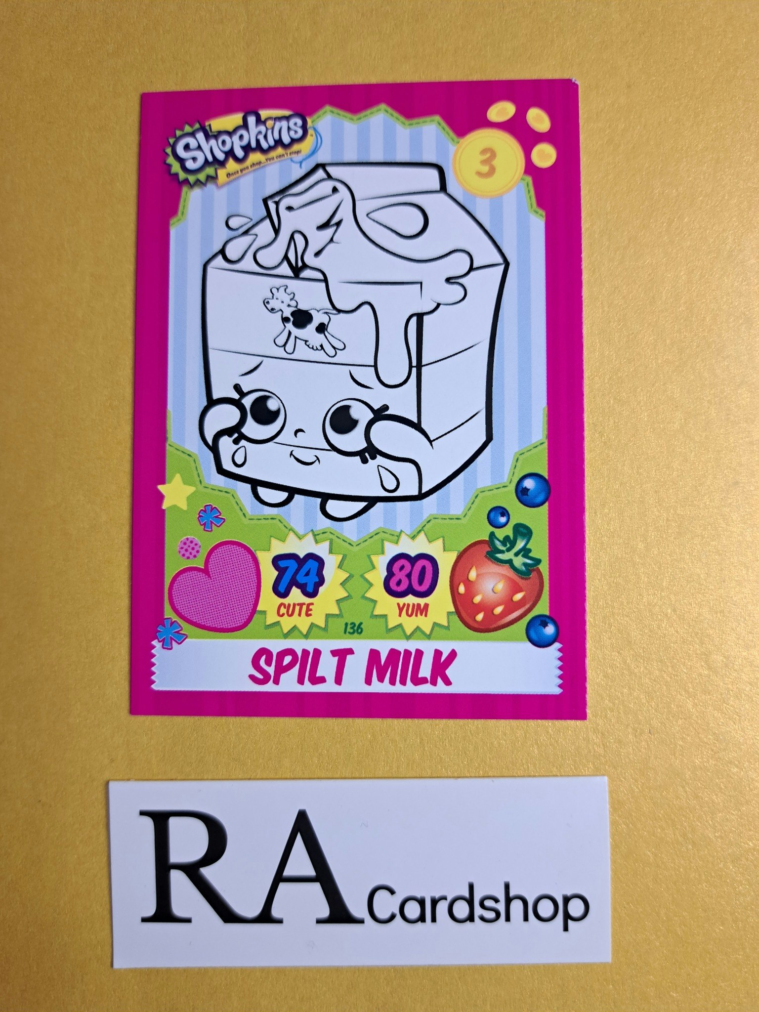 #136 Spilt Milk 2013 Topps