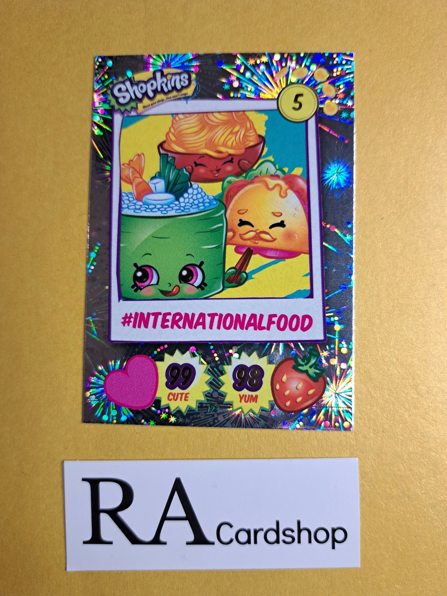 #173 #Internationalfood Foil 2013 Topps