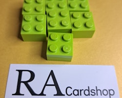3003 Brick 2 x 2 Ljus Grön Lego