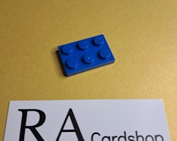 3021 Plate 2 x 3 Blå Lego