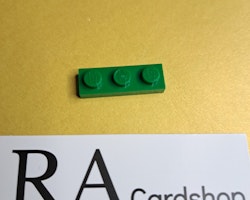 3623 Plate 1 x 3 Mörk Grön Lego