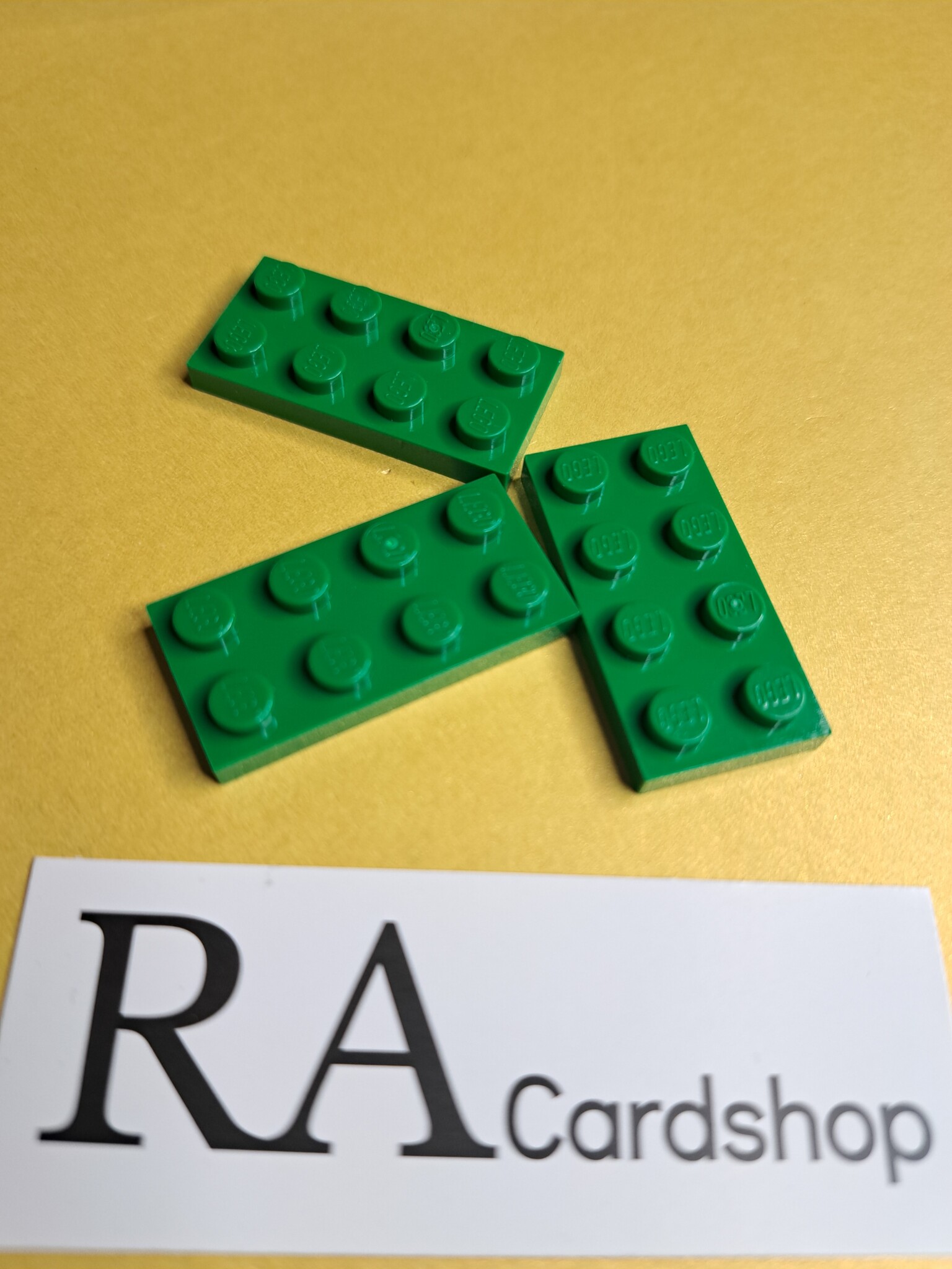 3020 Plate 2 x 4 Mörk Grön Lego