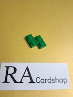 3023 Plate 1 x 2 Mörk Grön Lego