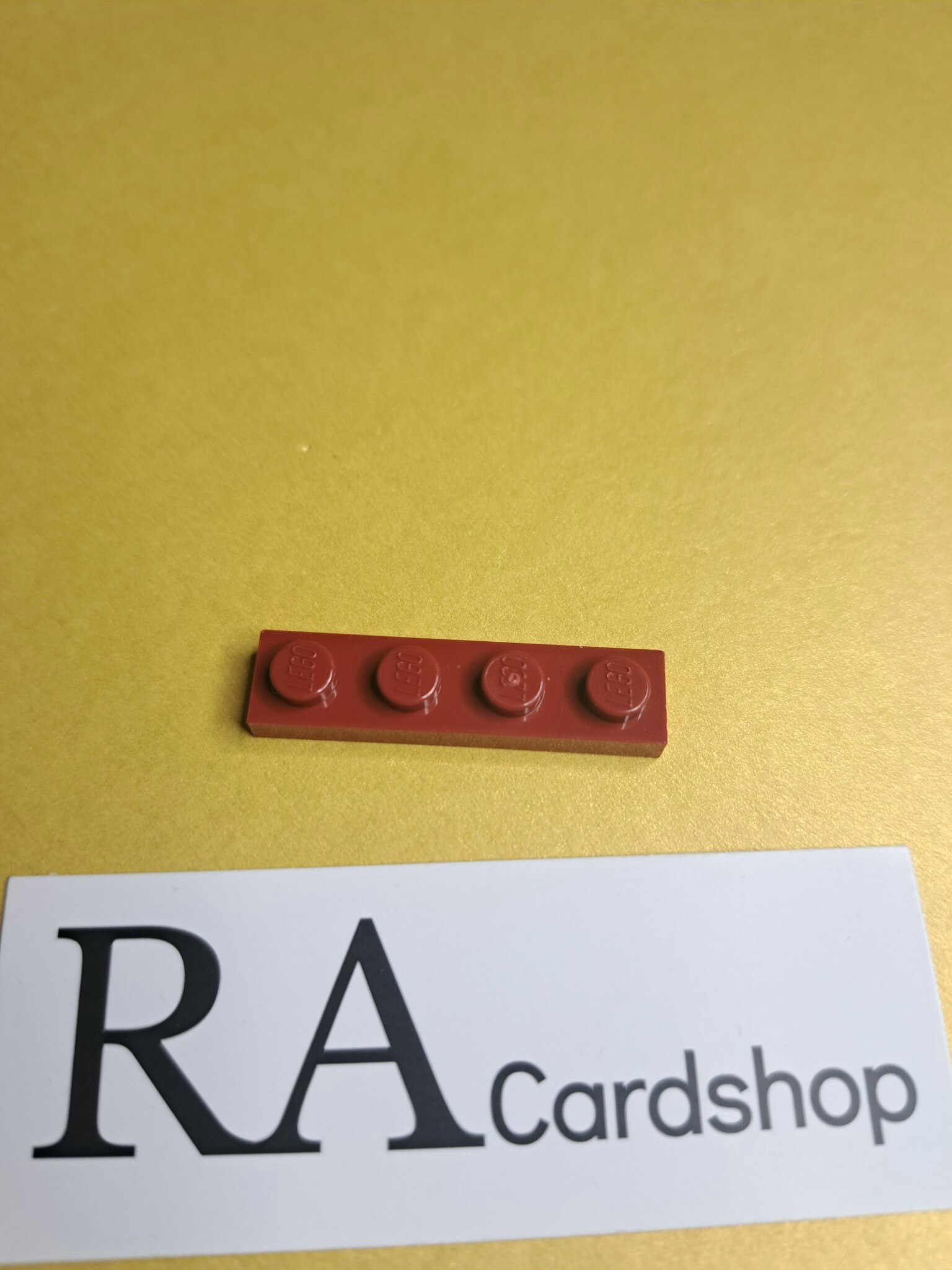 3710 Plate 1 x 4 Redish Brown Lego