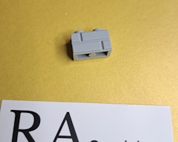 98283 Brick, Modified 1 x 2 with Masonry Light Grey Lego