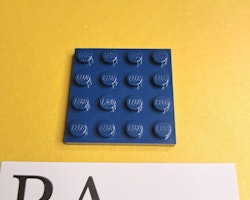 3031 Plate 4 x 4 Dark Blue Lego