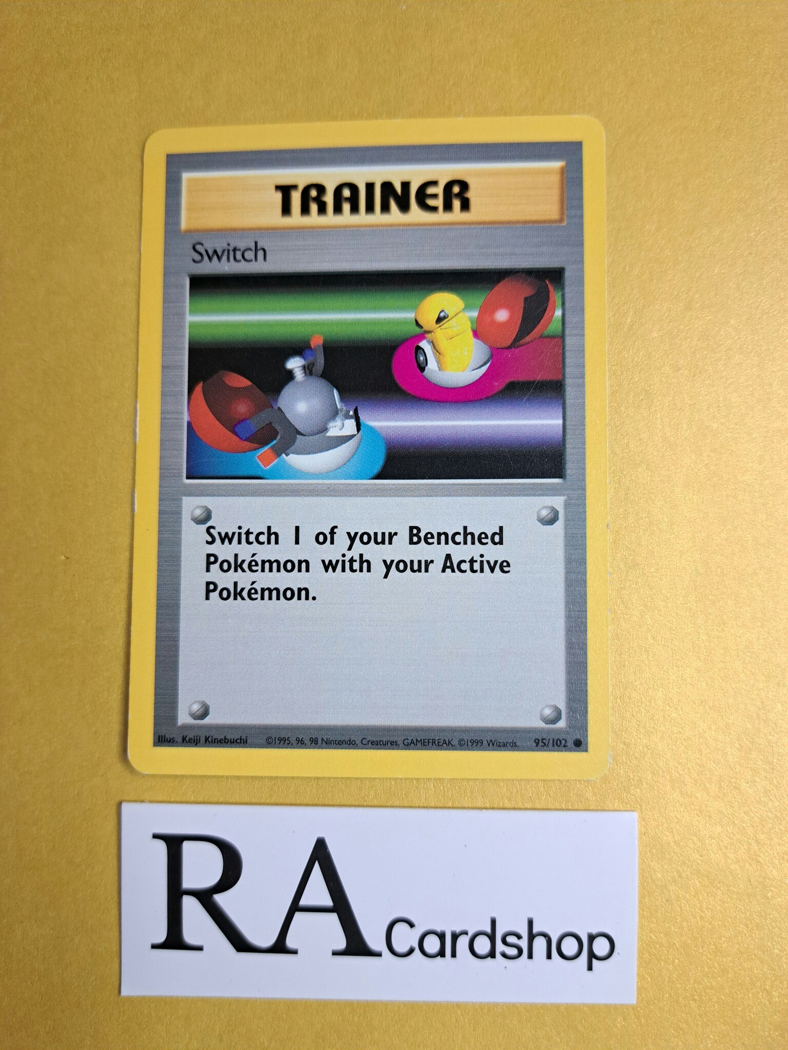 Switch Common (1) 95/102 Base Set Pokemon