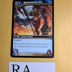 Blademistress Lyss 139/319 March of the Legion World of Warcraft TCG
