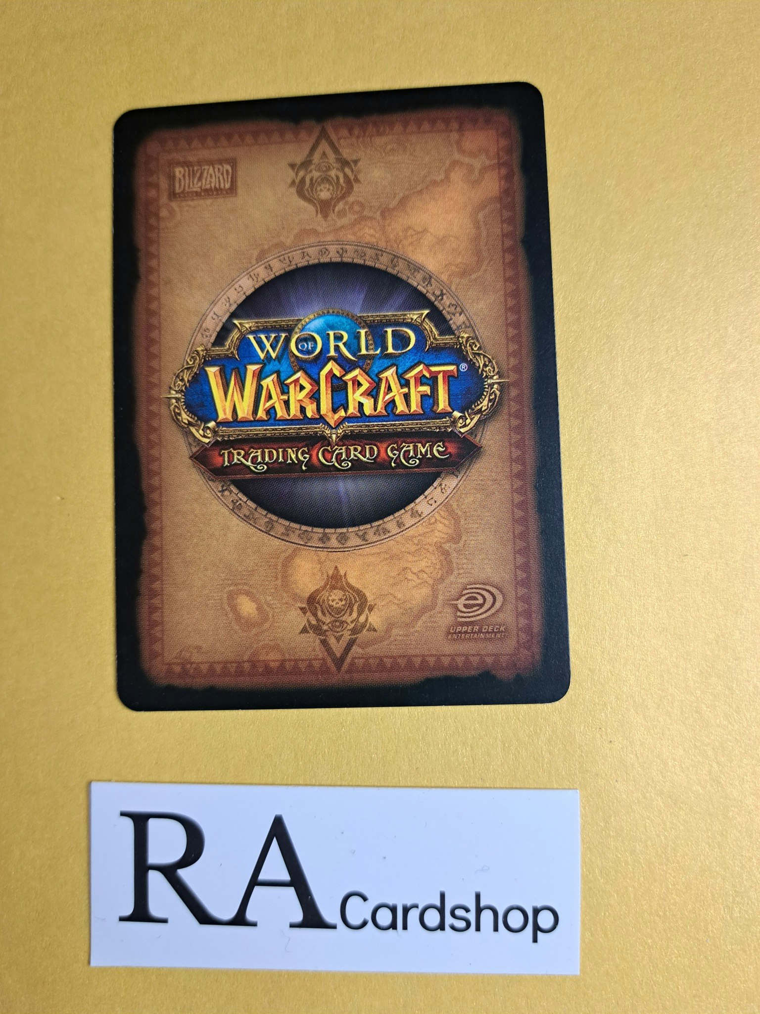 Platinum Shield of the Valorous 266/319 March of the Legion World of Warcraft TCG
