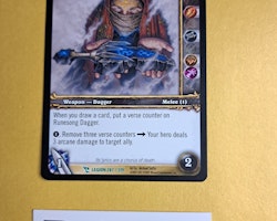 Runesong Dagger 287/319 March of the Legion World of Warcraft TCG
