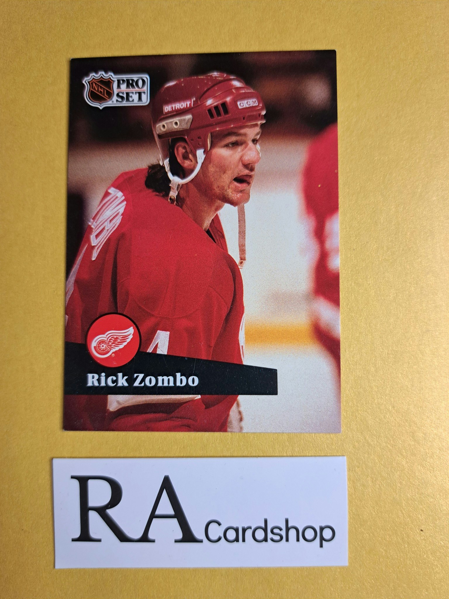 Rick Zombo 91-92 Pro Set #64 NHL Hockey
