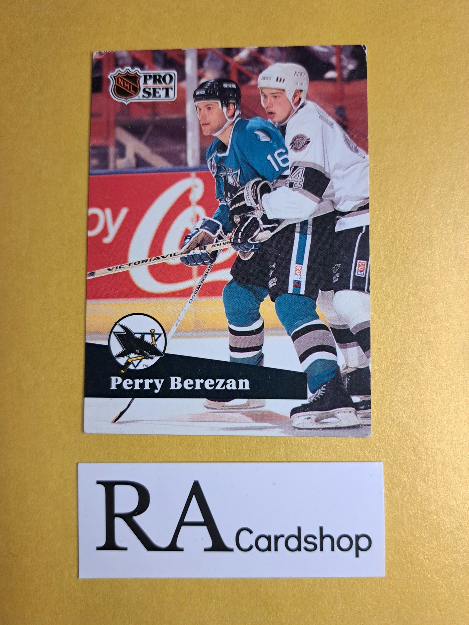Perry Berezan 91-92 Pro Set #487 NHL Hockey