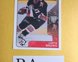 Curtis Brown 01-02 Upper Deck Victory #37 NHL Hockey