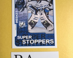 Kevin Weekes Super Stoppers 01-02 Upper Deck Victory #314 NHL Hockey