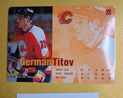 German Titov 94-95 Fleer Ultra #36 NHL Hockey