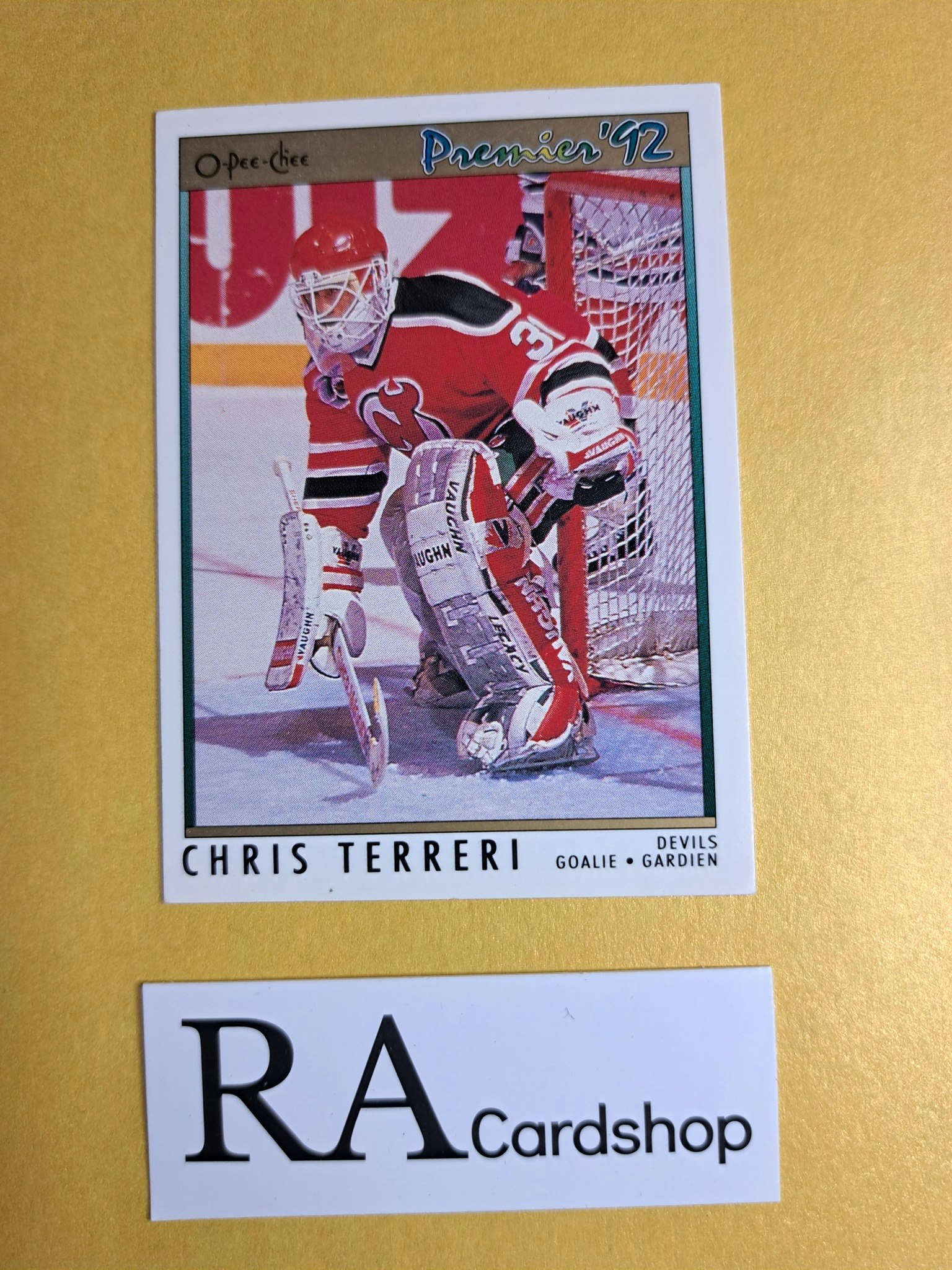 Chris Terreri Premier 90-91 O-Pee-Chee #197 NHL Hockey