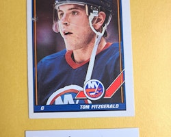 Tom Fitzgerald 90-91 O-Pee-Chee #279 NHL Hockey