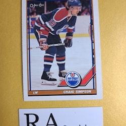 Craig Simpson 90-91 O-Pee-Chee #460 NHL Hockey