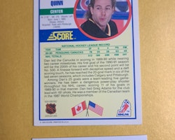 Dan Quinn 90-91 Score American #55 NHL Hockey