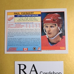 Paul Ysebaert 91-92 Score American #166 NHL Hockey