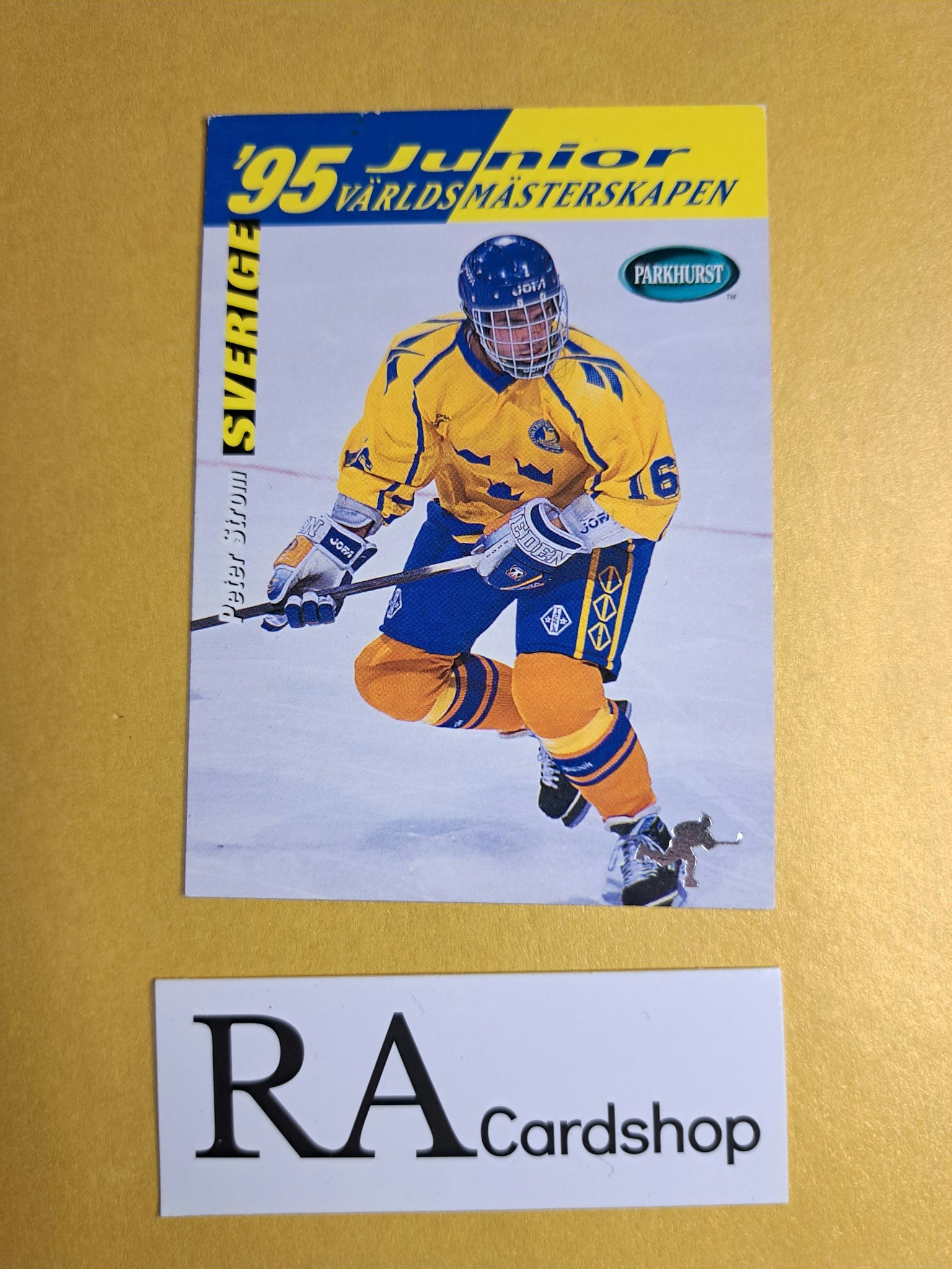 Peter Strom Sverige (1) 94-95 Parkhurst #SE242 Hockey