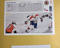 Dimitri Khristich 91-92 Upper Deck #157 NHL Hockey