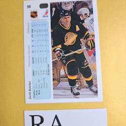 Garth Butcher 90-91 Upper Deck #98 NHL Hockey