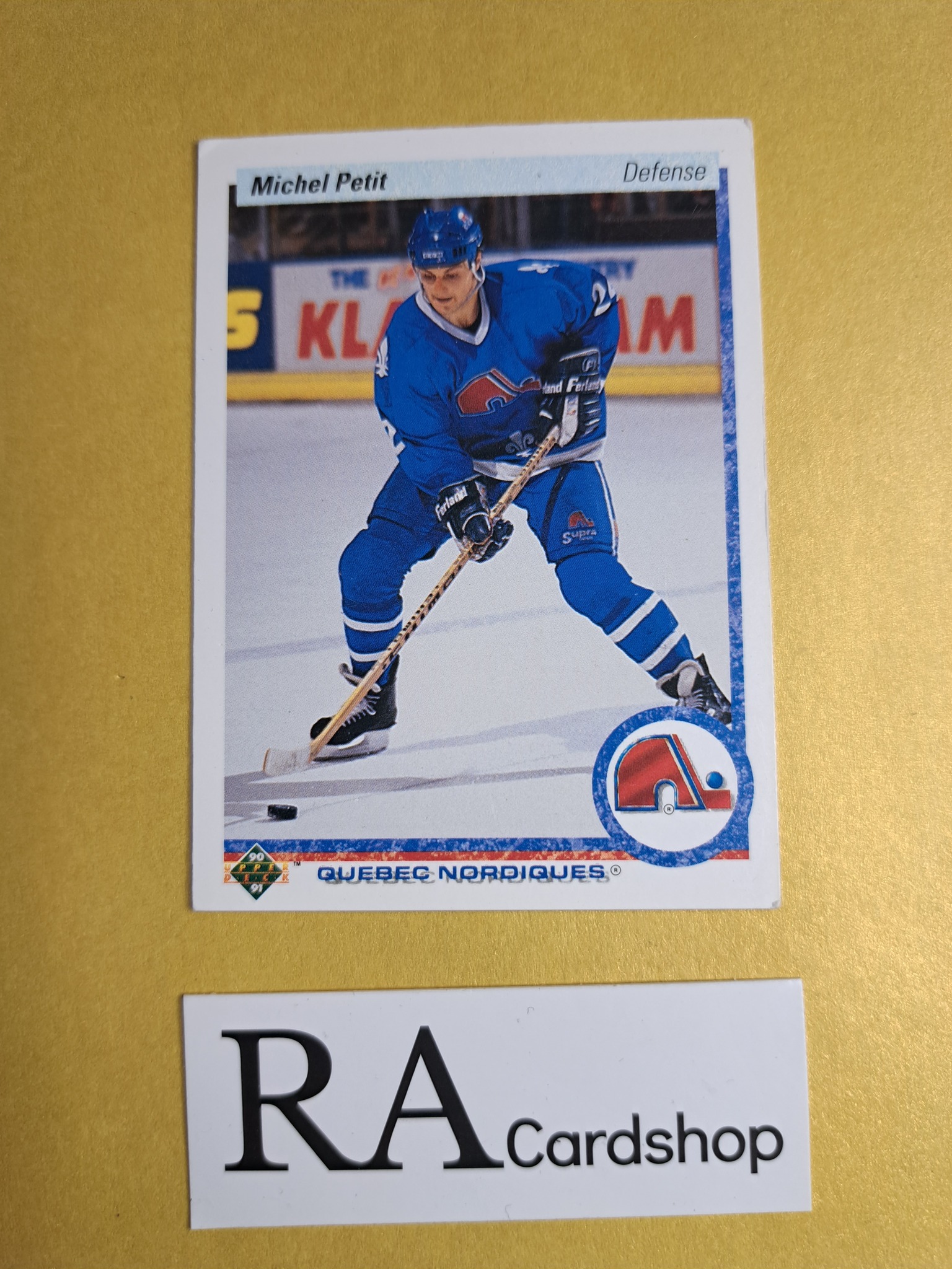 Michel Petit 90-91 Upper Deck #181 NHL Hockey
