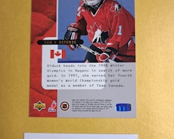 Judy Diduck National Heroes 97-98 UD Choice #283 Hockey