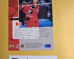 Laura Schuler National Heroes 97-98 UD Choice #294 Hockey