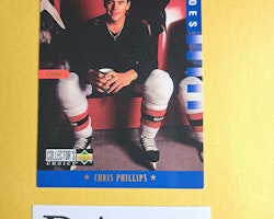 Chris Phillips National Heroes 97-98 UD Choice #301 Hockey