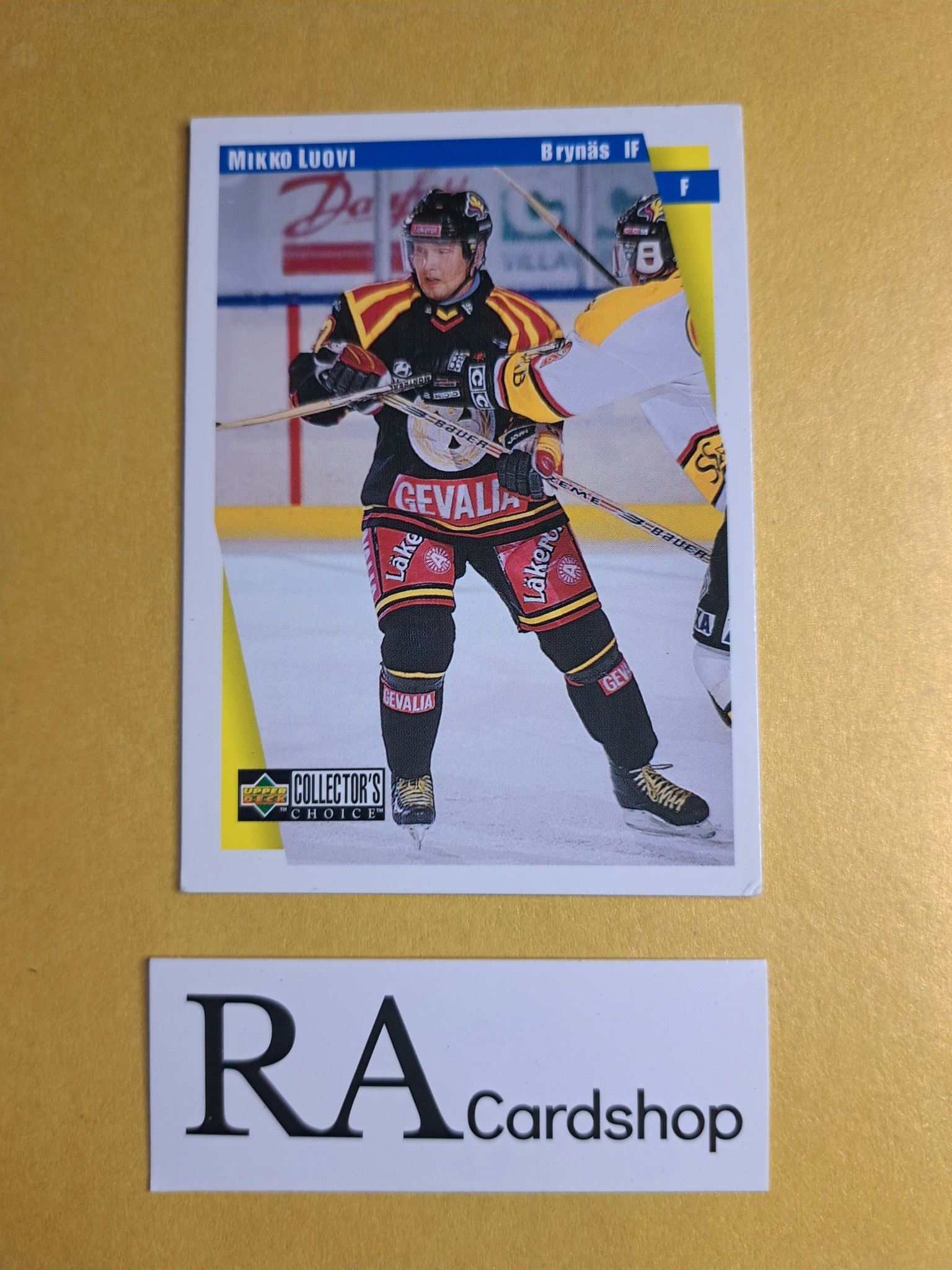 Mikko Luovi 97-98 Upper Deck Swedish #28 SHL Hockey