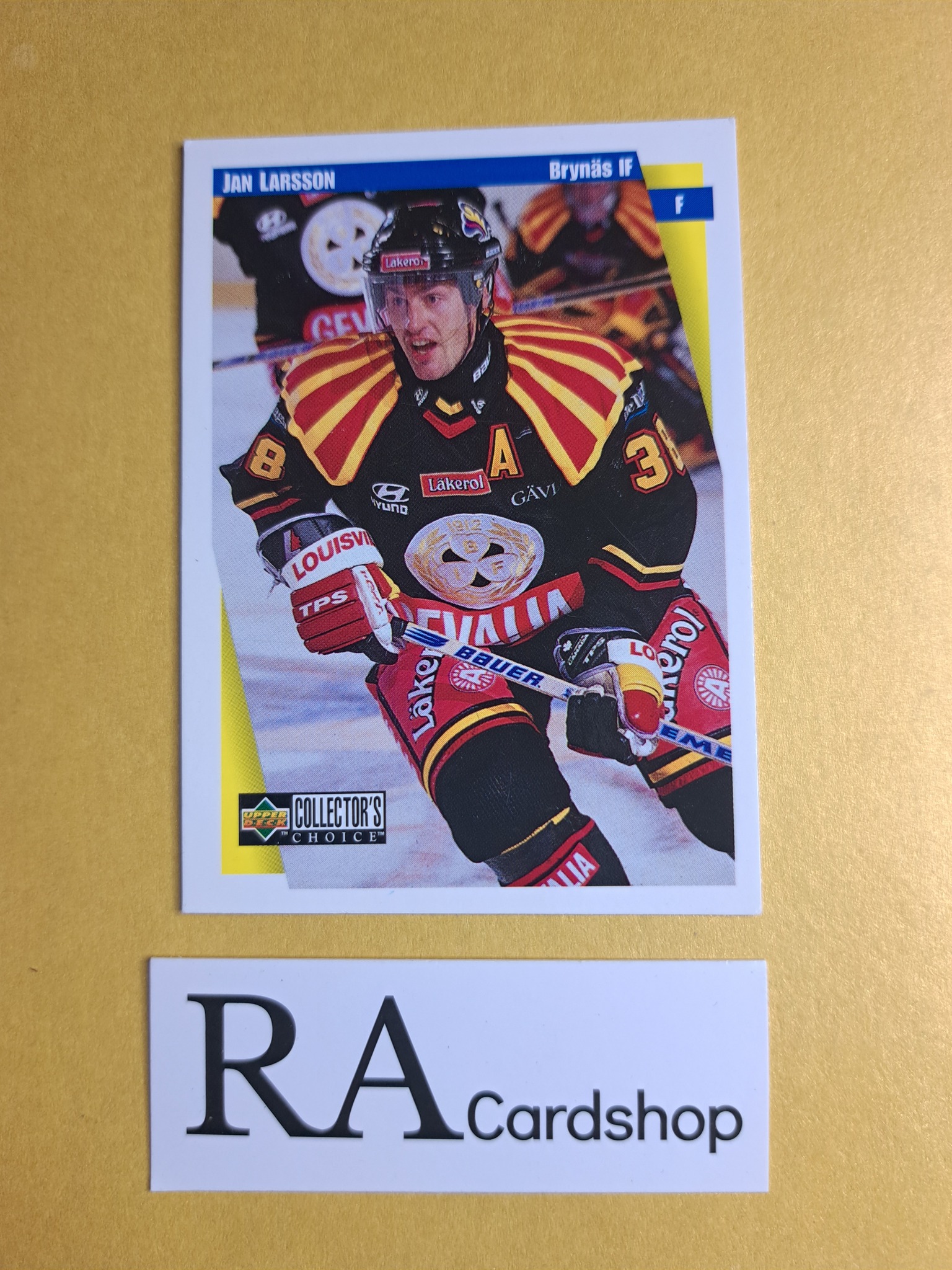Jan Larsson 97-98 Upper Deck Swedish #32 SHL Hockey