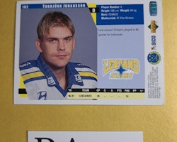 Torbjörn Johansson (1) 97-98 Upper Deck Swedish #102 SHL Hockey