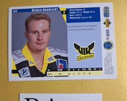 Henrik Nordfeldt 97-98 Upper Deck Swedish #192 SHL Hockey