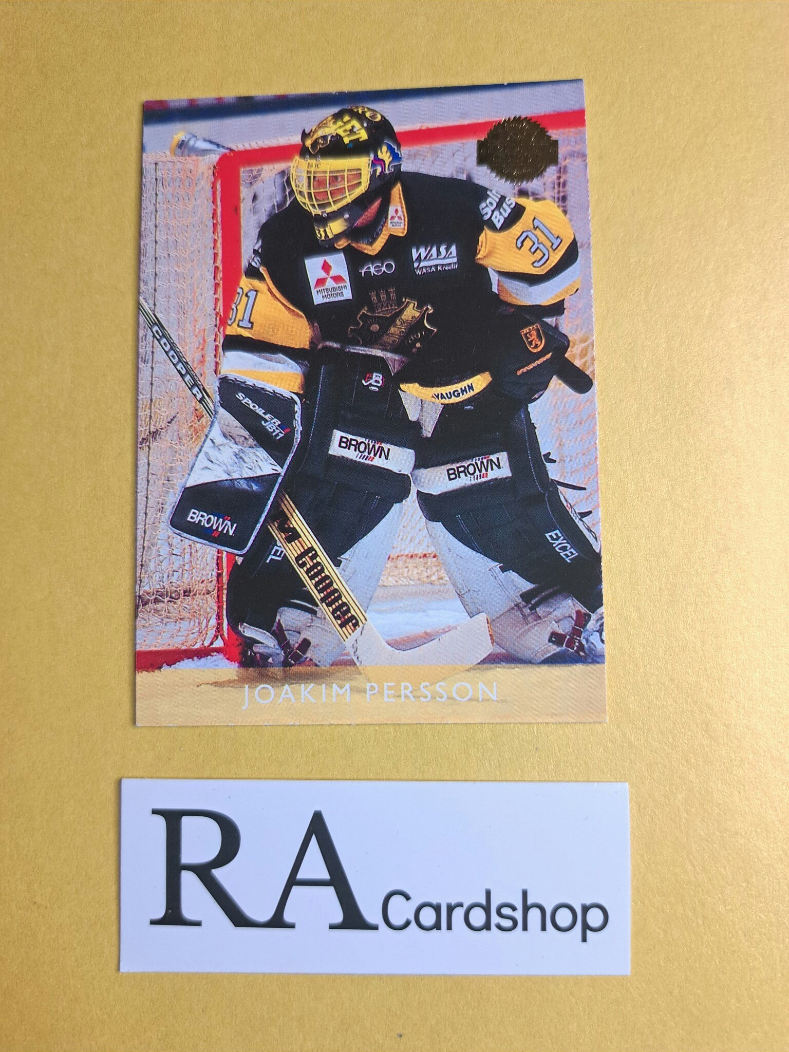 Joakim Persson 95-96 Leaf #4 SHL Hockey