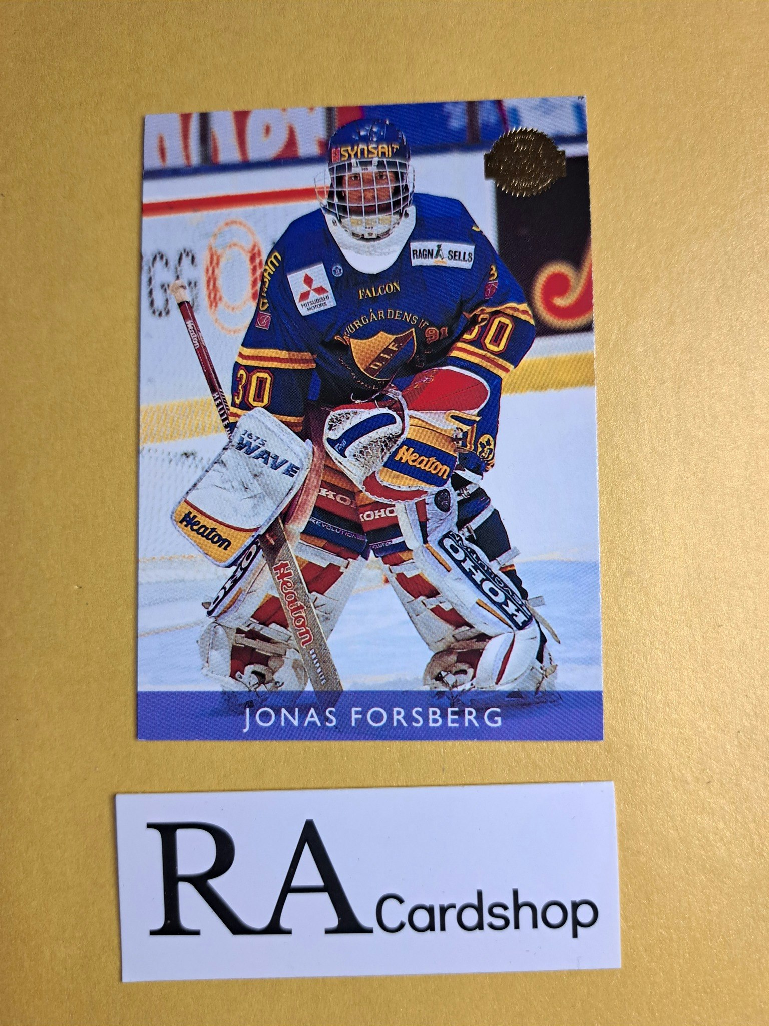 Jonas Forsberg (1) 95-96 Leaf #27 SHL Hockey