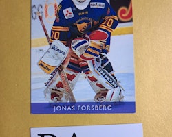 Jonas Forsberg (2) 95-96 Leaf #27 SHL Hockey