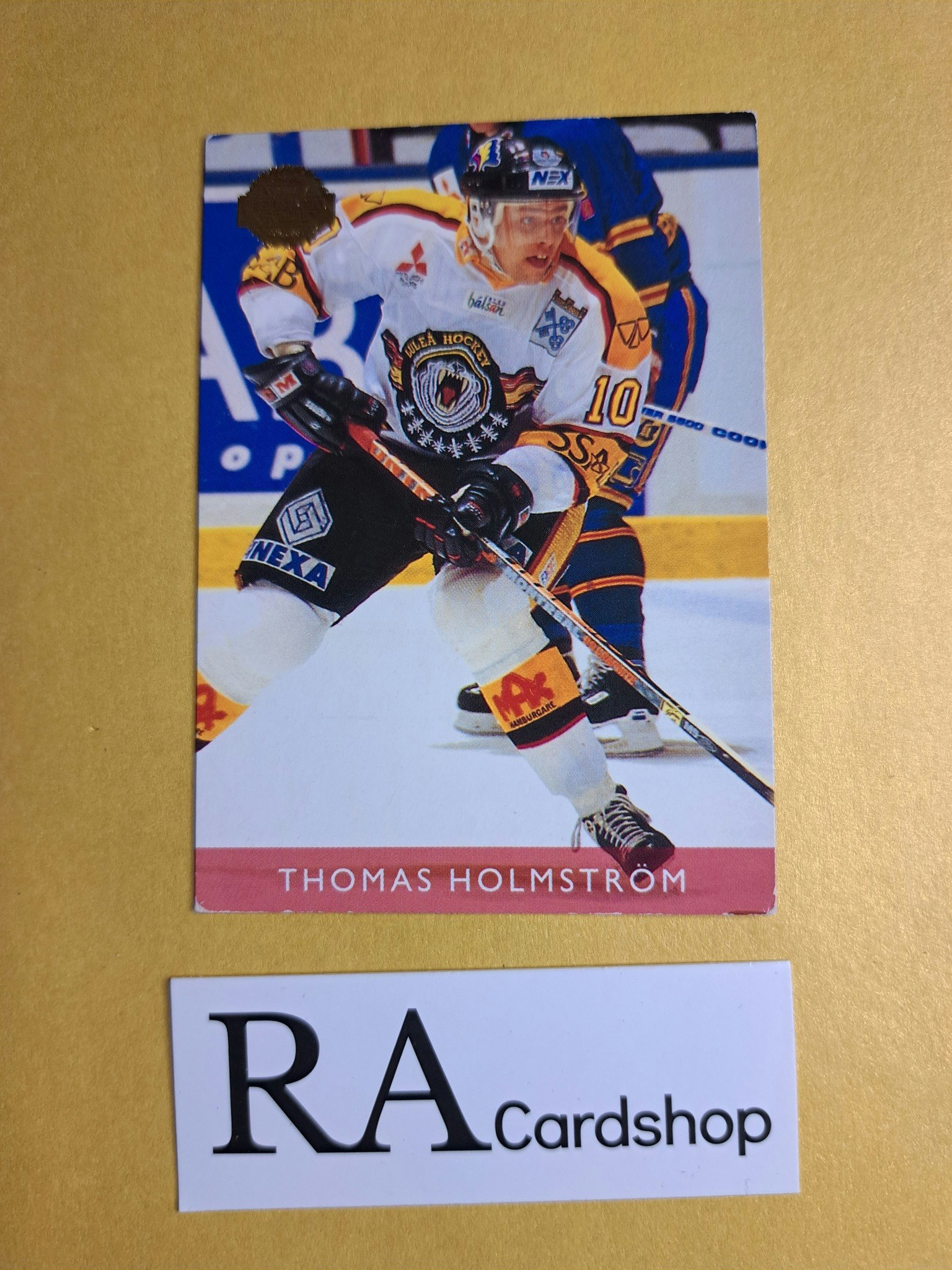 Thomas Holmström 95-96 Leaf  #84 SHL Hockey