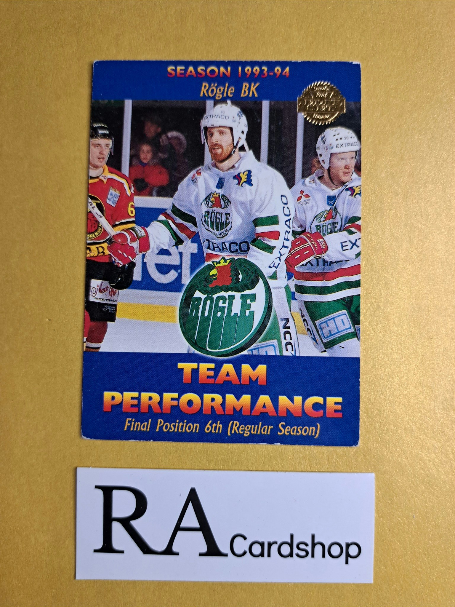 Rögle Team Performance 94-95 #145 Leaf SHL Hockey