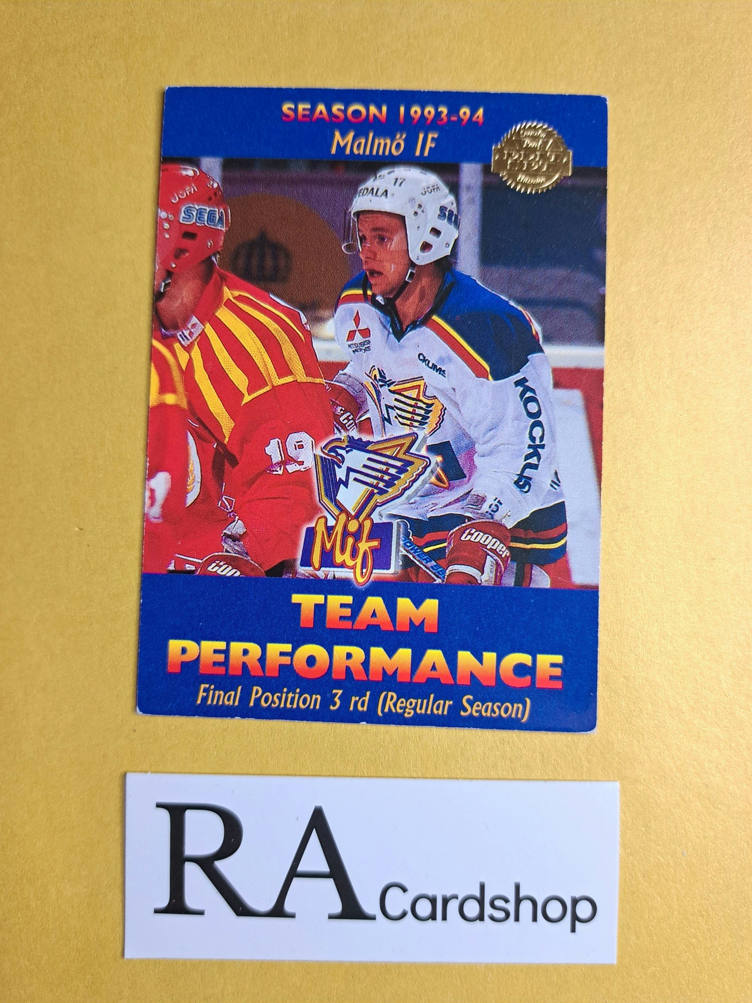 Malmö IF Team Performance 94-95 #143 Leaf SHL Hockey