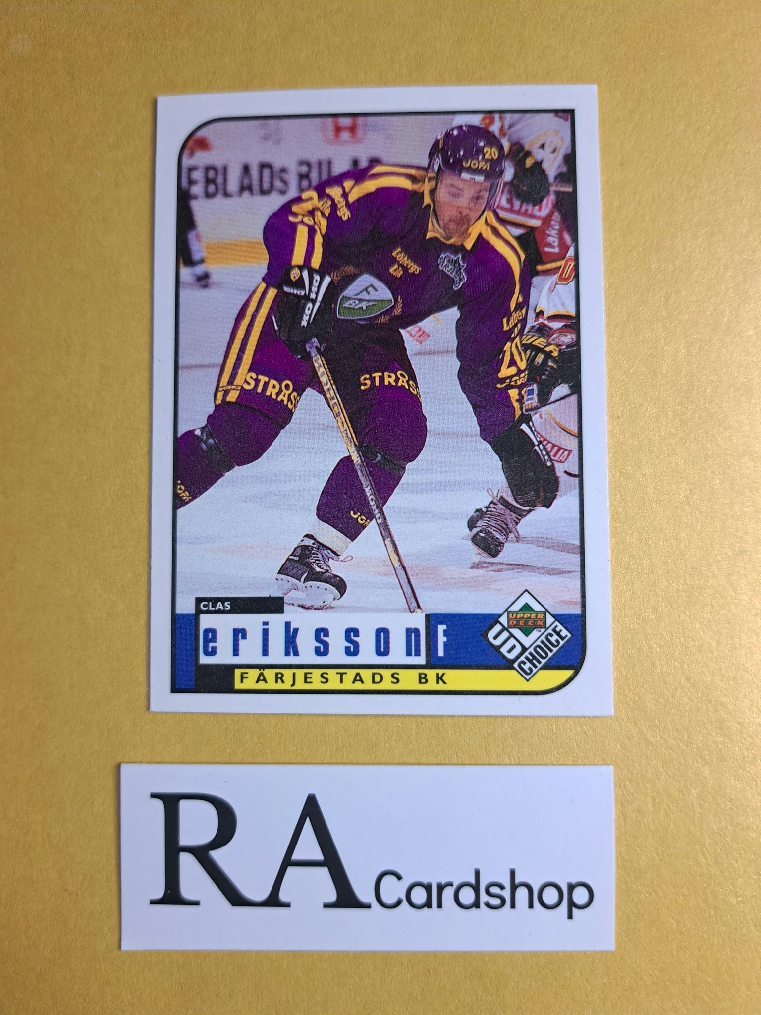 Clas Eriksson 98-99 UD Choice SHL Hockey