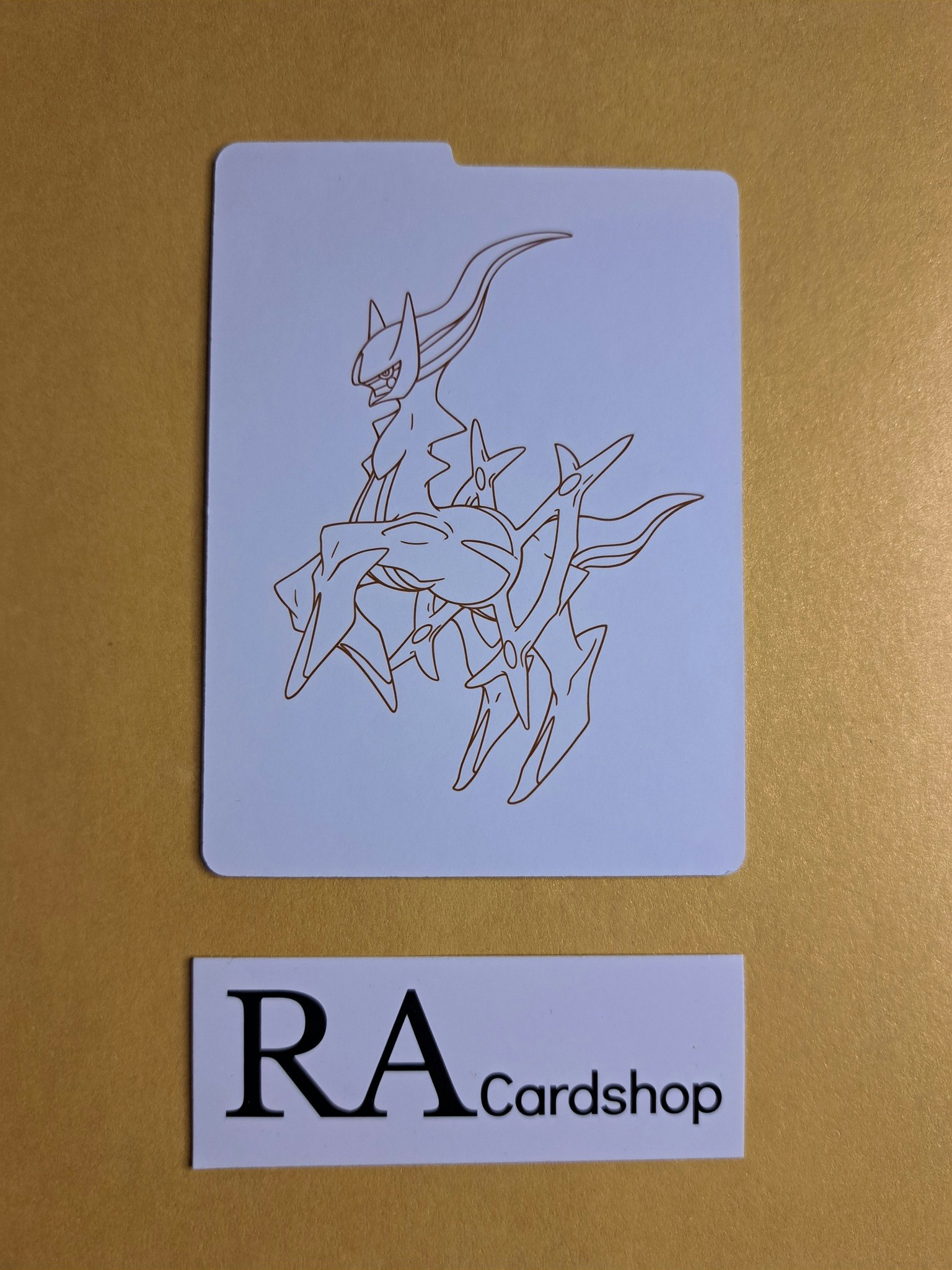 Arceus Brilliant Stars Pokemon Card Divider