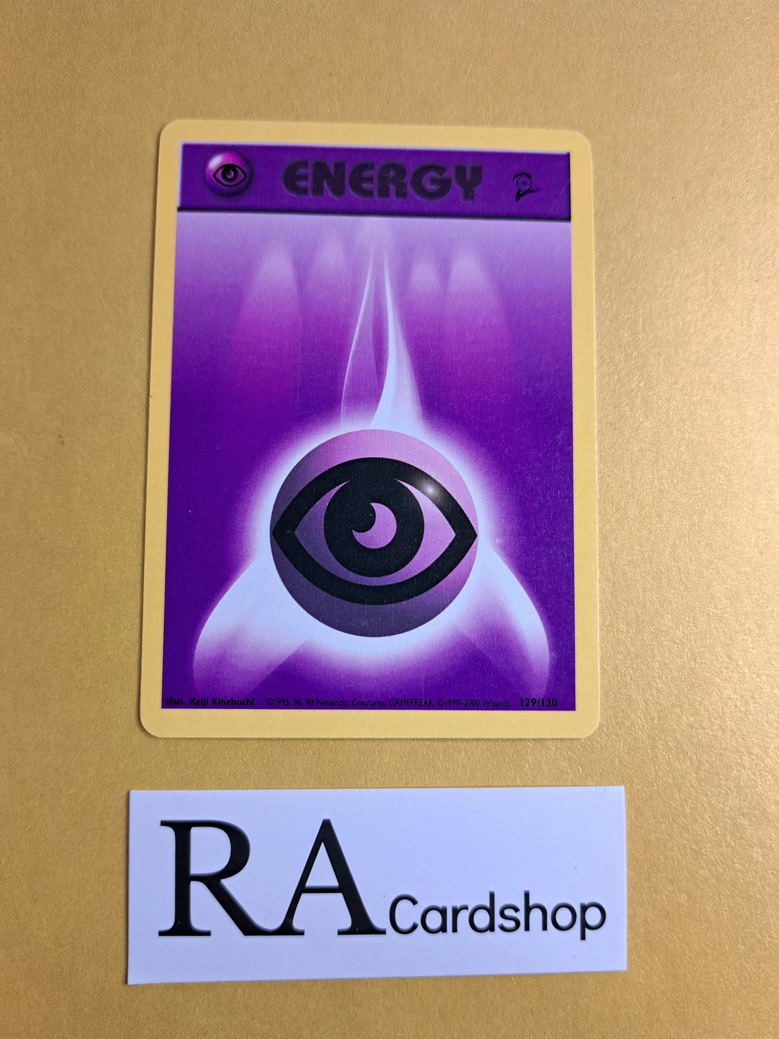 Psychic Energy 129/130 (2) Baset Set 2 Pokemon