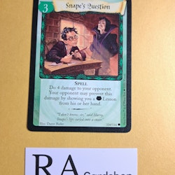 Snapes Question Common 104/116 Harry Potter Trading Card Game 2001