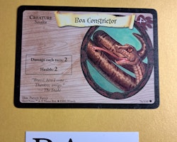 Boa Constrictor Common 76/116 Harry Potter Trading Card Game 2001