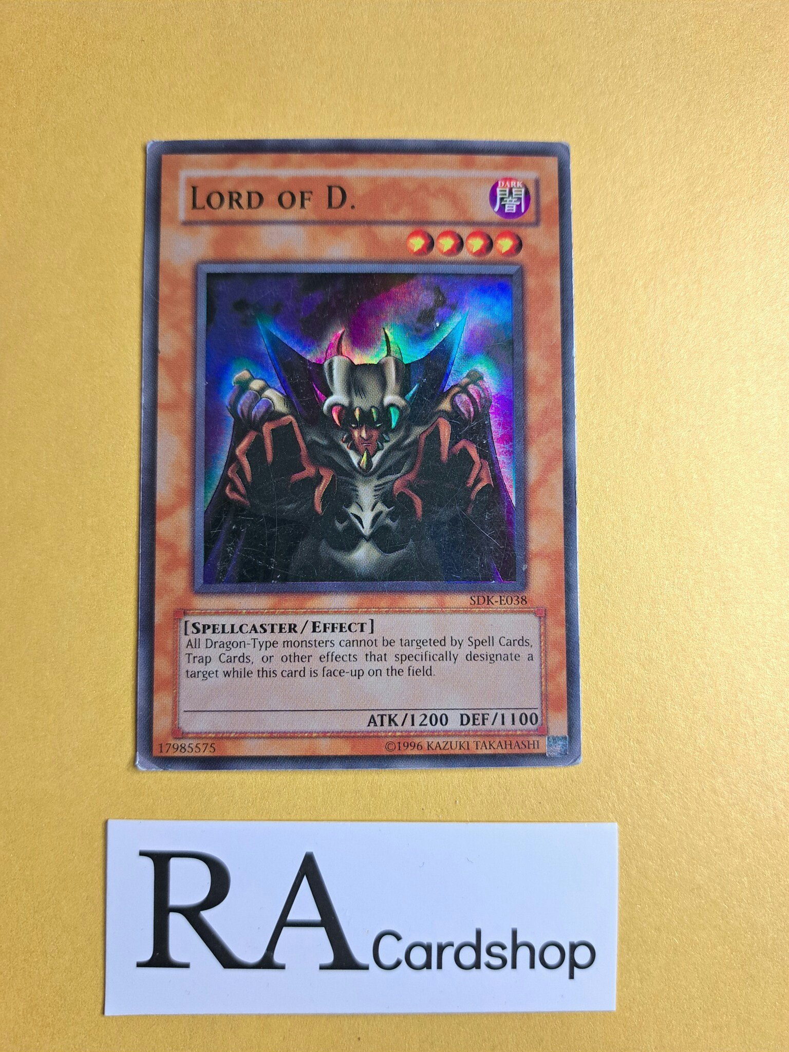 Lord of D. Super Rare UNLIMITED E038 SDK Yu-Gi-Oh