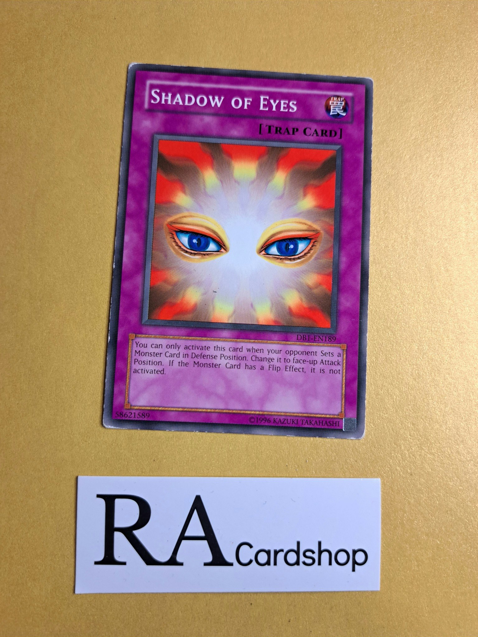 Shadow of Eyes Common UNLIMITED DB1-EN189 Dark Beginning 1 DB1 Yu-Gi-Oh