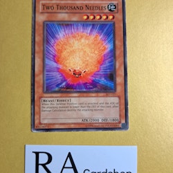 Two Thousand Needles Common UNLIMITED AST-027 Ancient Sanctuary AST Yu-Gi-Oh