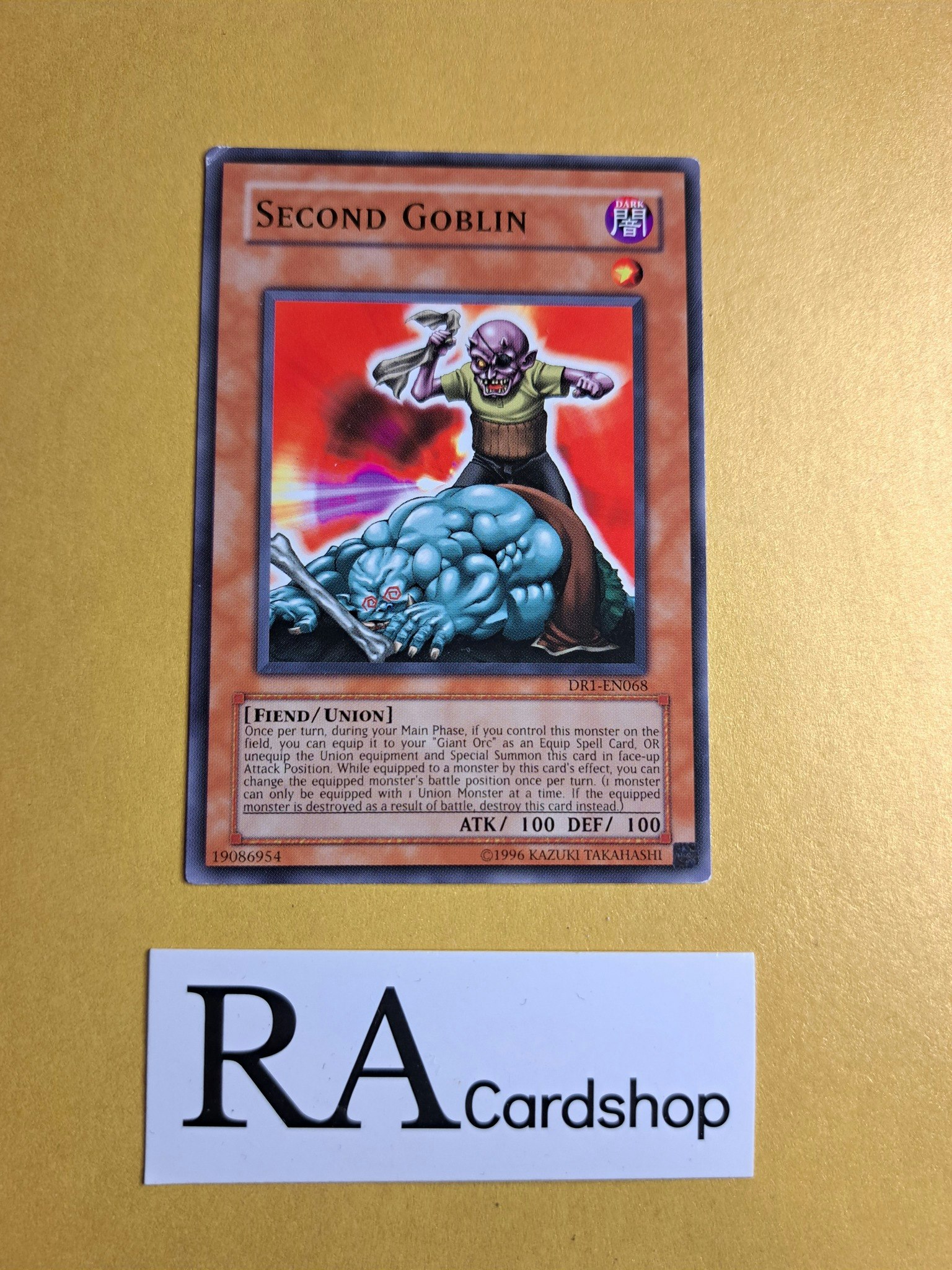 Second Goblin Common UNLIMITED DR1-EN068 Dark Revelation Volume 1 DR1 Yu-Gi-Oh